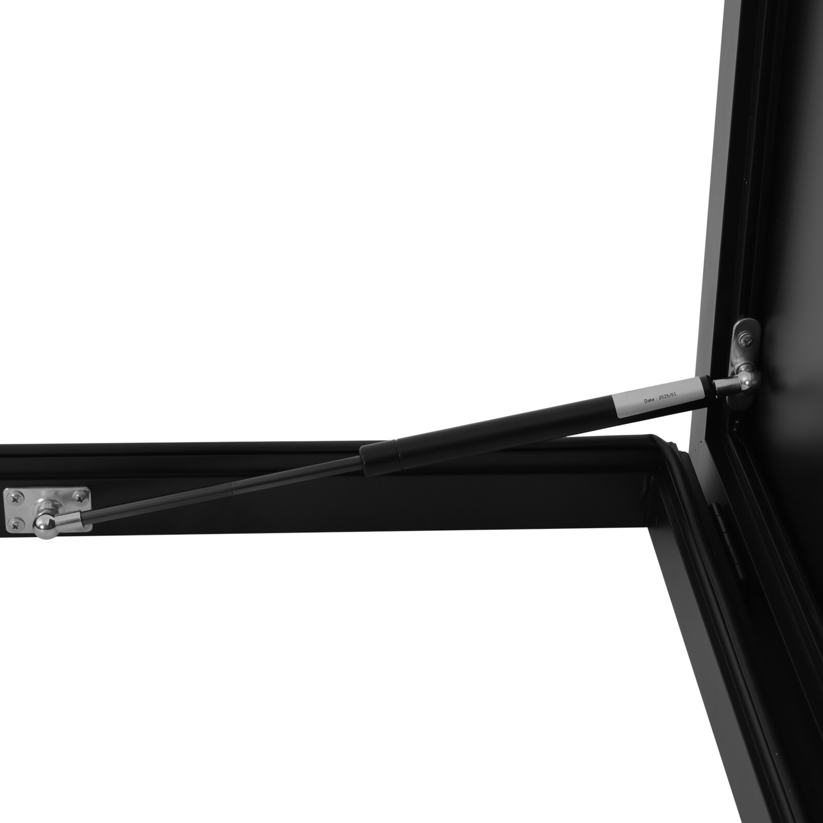 Industrial Galvanized Roof Access Hatch 24"L x 24"W Black