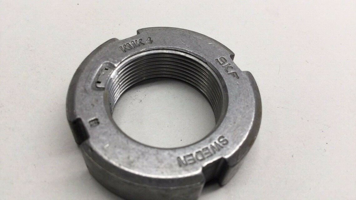 SKF KMK-4 Lock Nut M20x1 Thread 32mm OD x 28mm Face Dia x 9mm Width KMK4