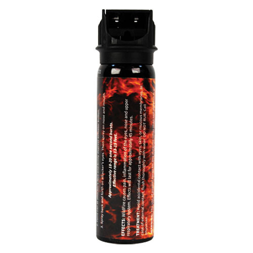 Hottest Wildfire Sticky Pepper GEL Self Defense 4oz Spray 1.4% MC. 10% OC UV Dye
