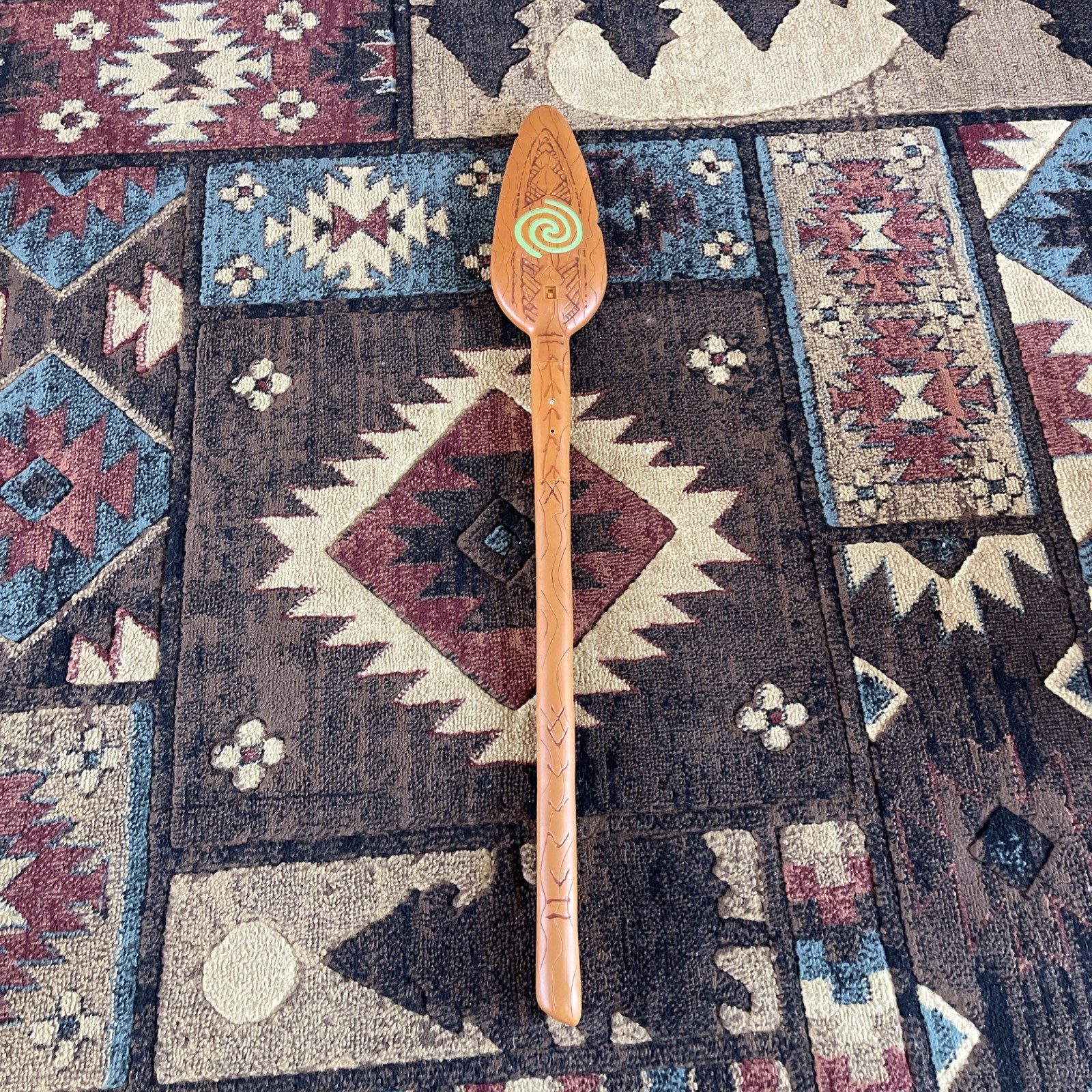 Moana Magical Oar Paddle Toy 36" Lights & Sound Tested and Working Disney