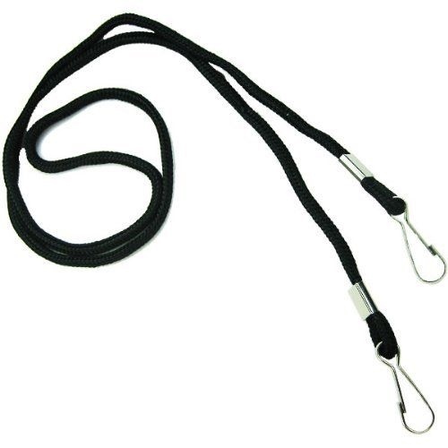 Double Ended Lanyard with 2 Clips for Special Event Badge - No Twist Neck Straps