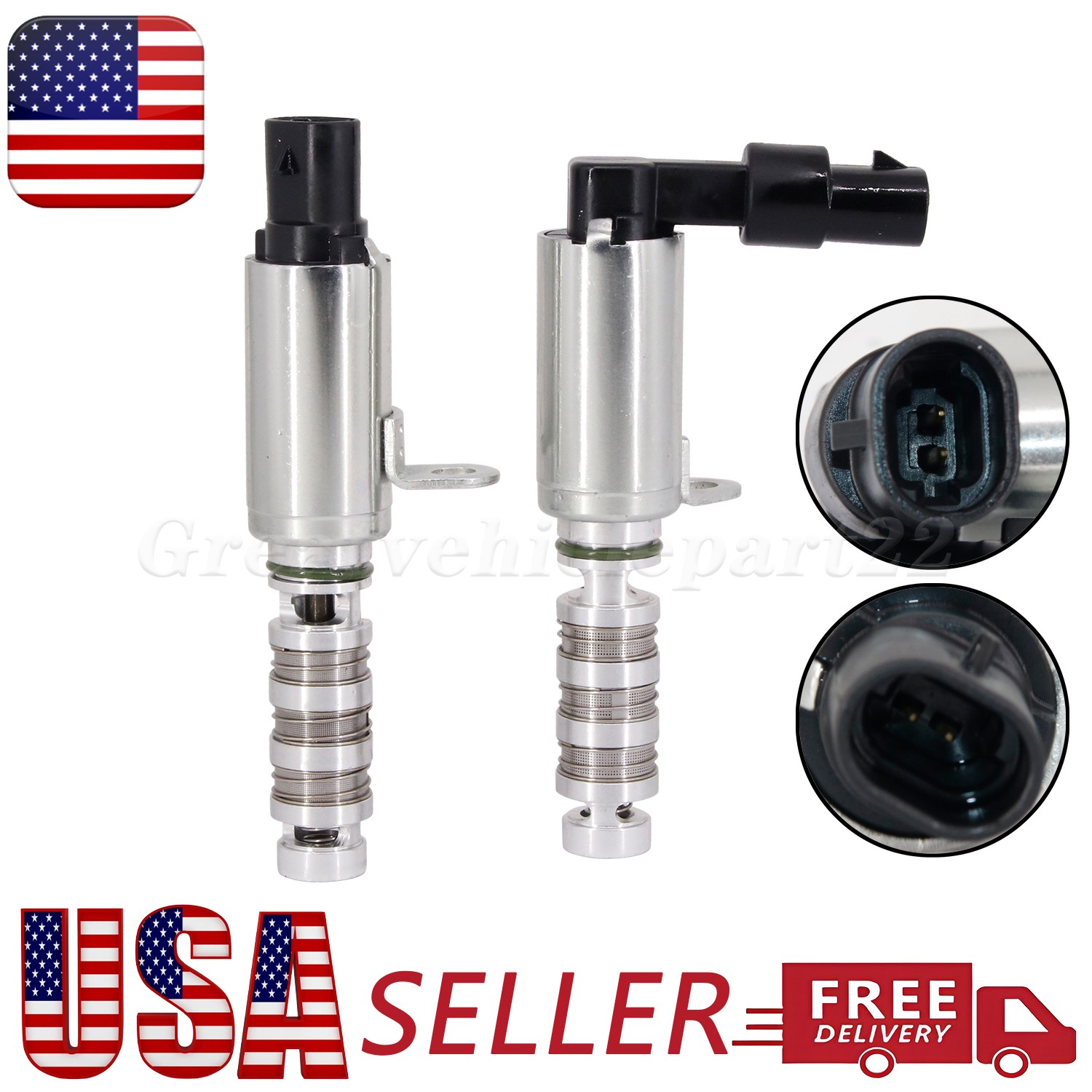 Intake & Exhaust VVT Solenoid for Hyundai Kia Elantra Soul 1.8L 2.0L 24375-2E100