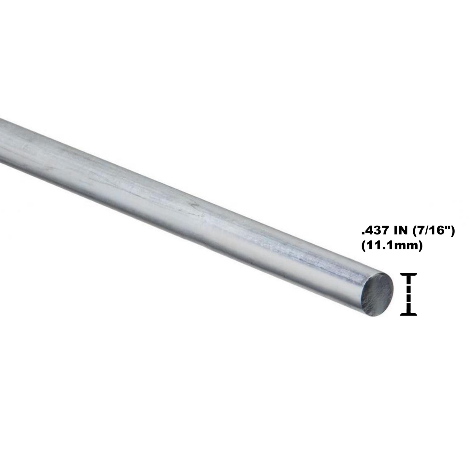 Univen Push Nut Axle Cap Retainer .437" (7/16") (11.1mm) Compatible with Power