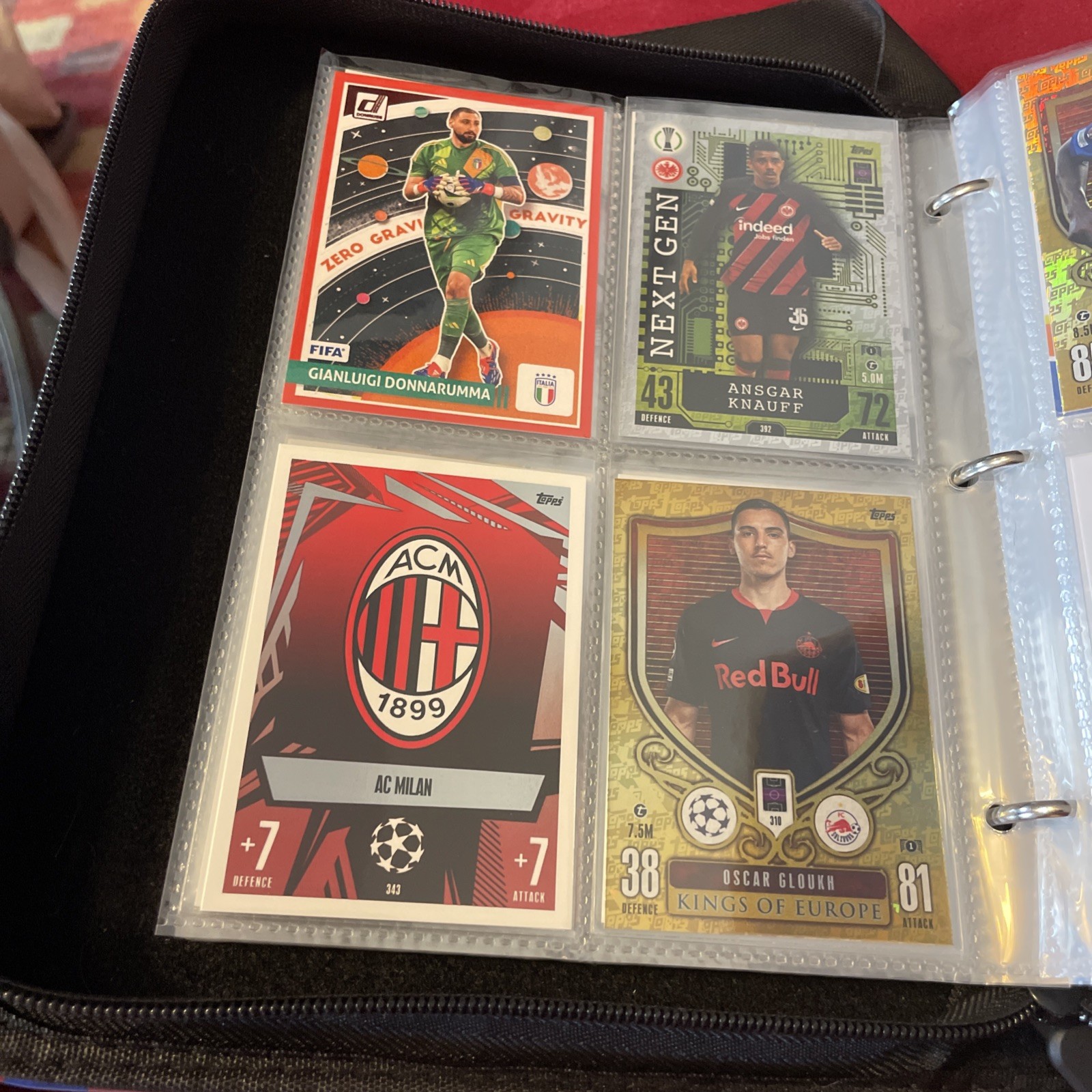 Huge Binder Full Of Soccer Cards! Panini, Topps, Many Holos And Special Cards!