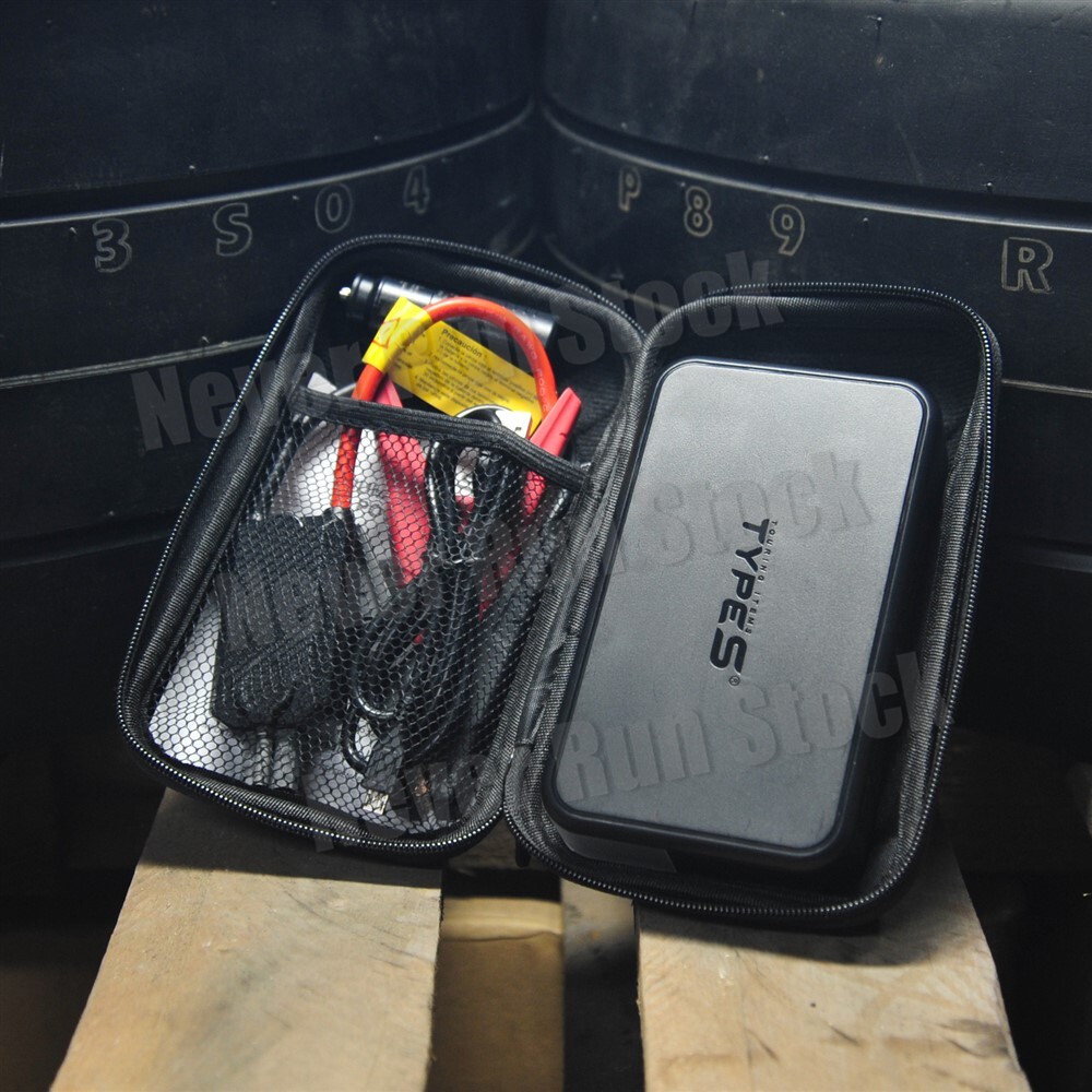 (SCRATCH & DENT) 8000mAh TYPE-S CAR BATTERY JUMP START POWER BANK W/ FLASH LIGHT