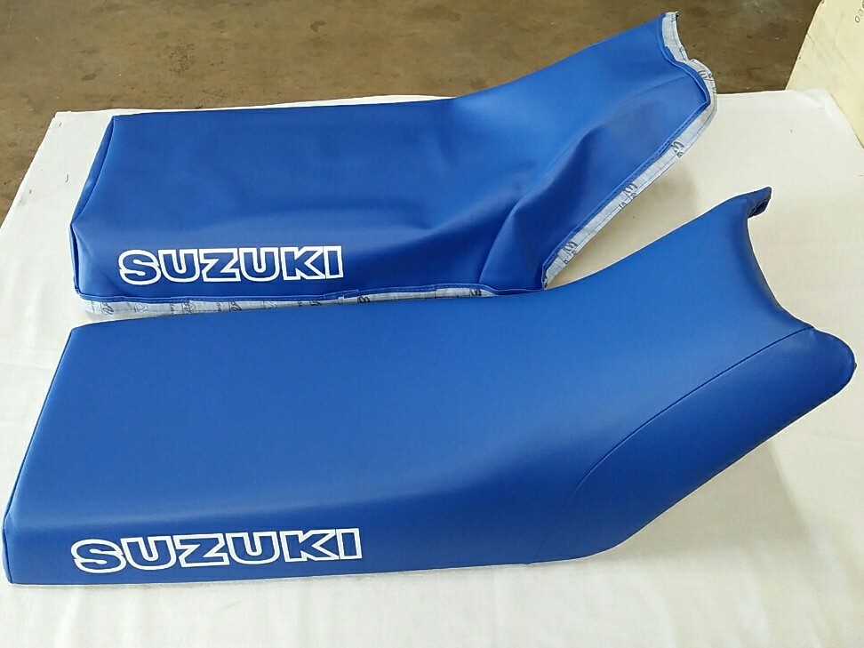 SUZUKI LT230 SEAT COVER QUAD SPORT 1987 MODEL SEAT COVER (blue) (S*-38)