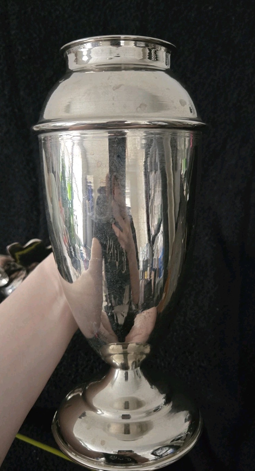 VTG Restoration Hardware Repro Art Deco Silver Plated Rooster Cocktail Shaker