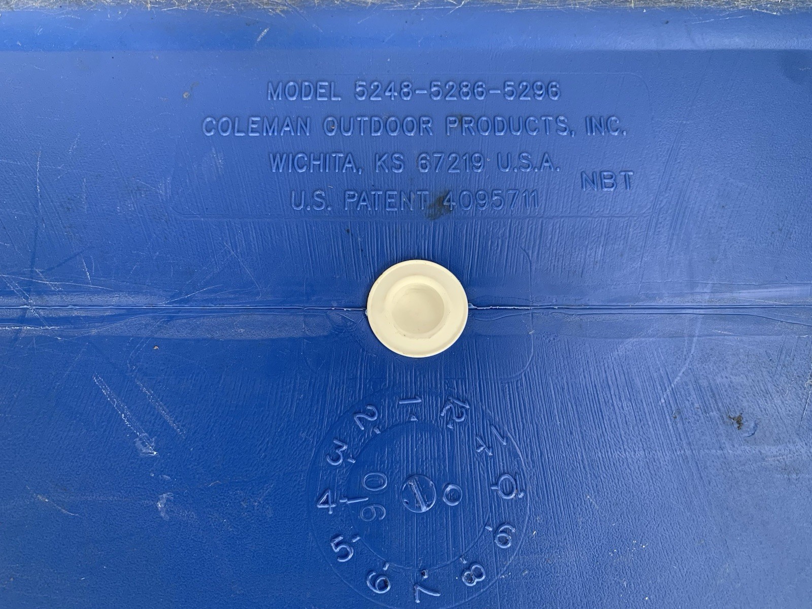 Jockey Box Coleman Cooler Pop w/ 3 Faucet Pepsi 7up Mountain Dew 5248-5286-5296