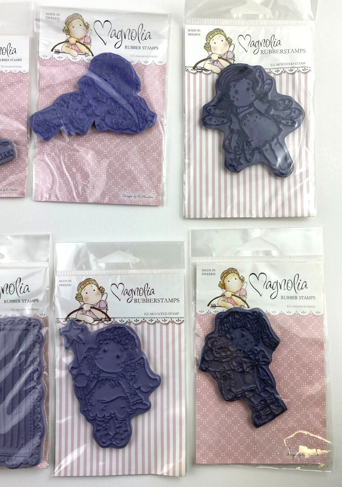 Magnolia (LOT OF 10) Rubber Stamps Assorted #20