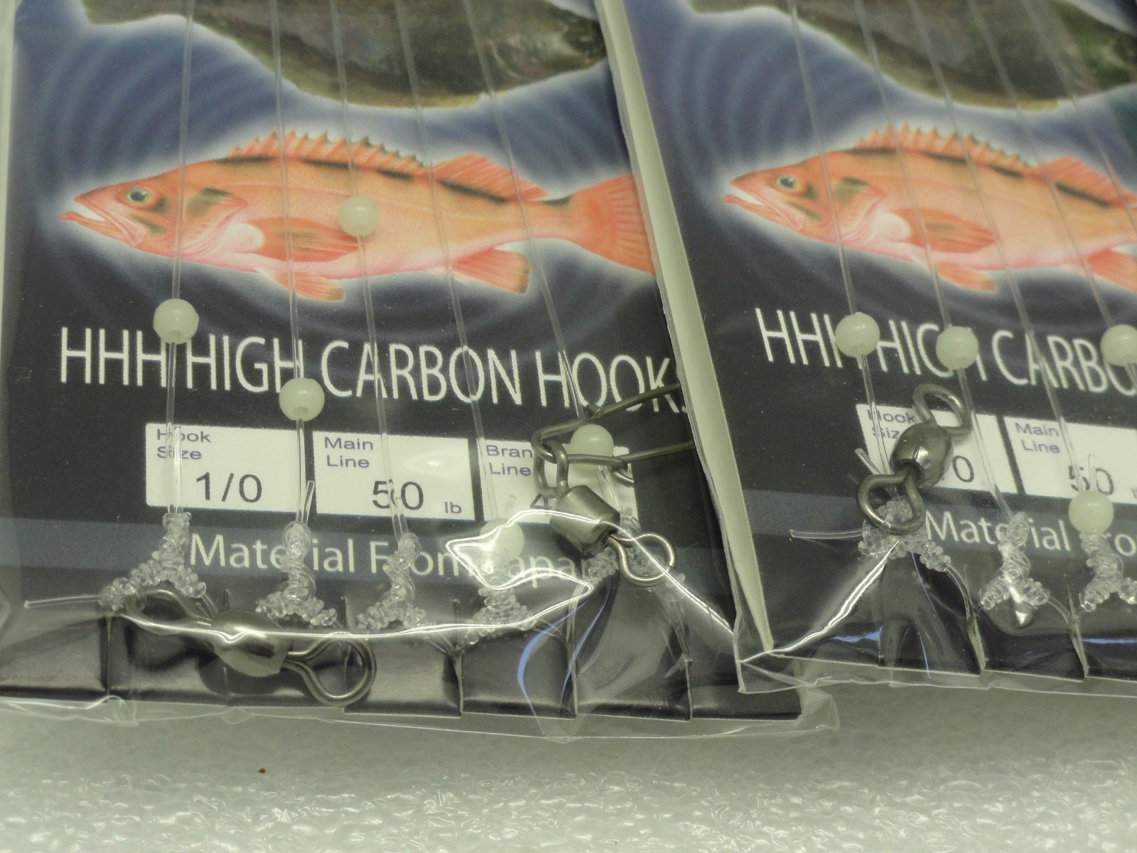 5 - 1/0 Squid SABIKI bait Bottom Sanddab Fishing Mackerel Bonito W/ Organizer