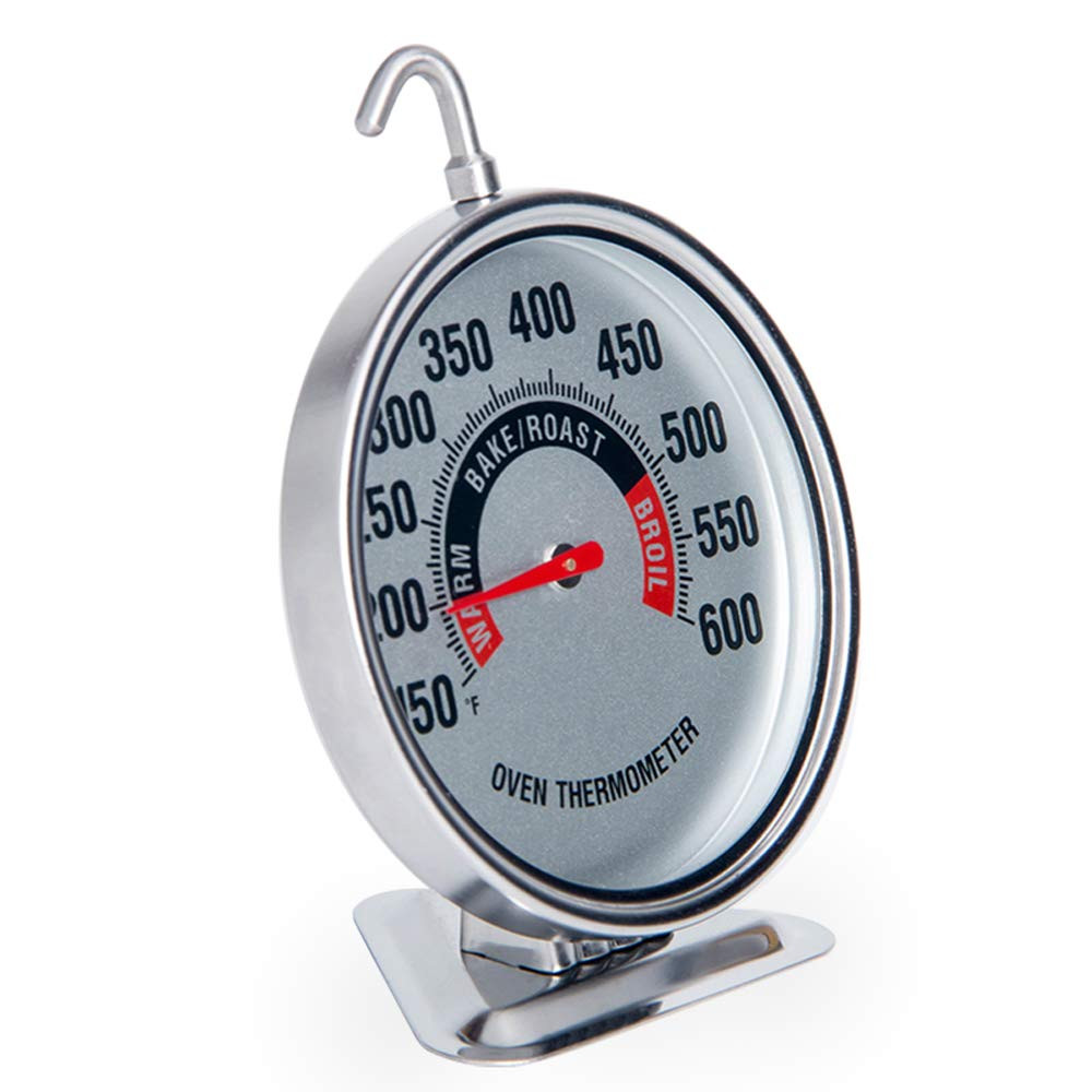 Extra Large 3" Oven Thermometer with Easy-Read Dial | 150-600°F Pro Accurate Tem