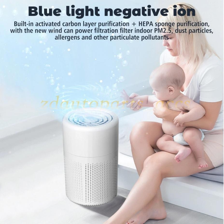 Home HEPA Air Purifier Large Room Air Cleaner for Allergies Smoke Mold Odor Dust