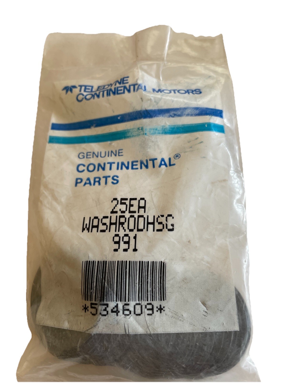 TCM Continental Lot of 25 Push Rod Tube Washers 534609 New, Old Stock