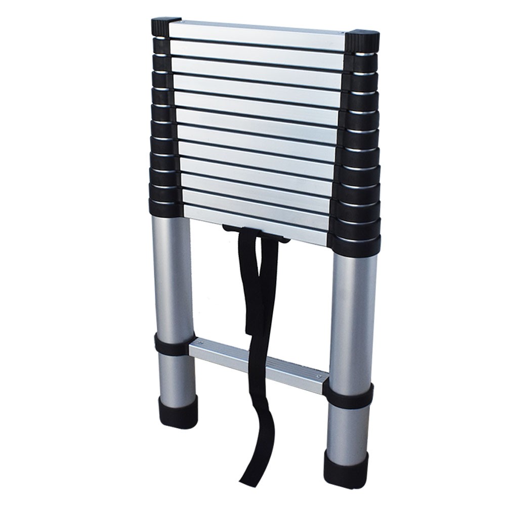 14.5FT Aluminum Extension Telescoping Heavy Duty Lightweight Step Ladder 330lbs