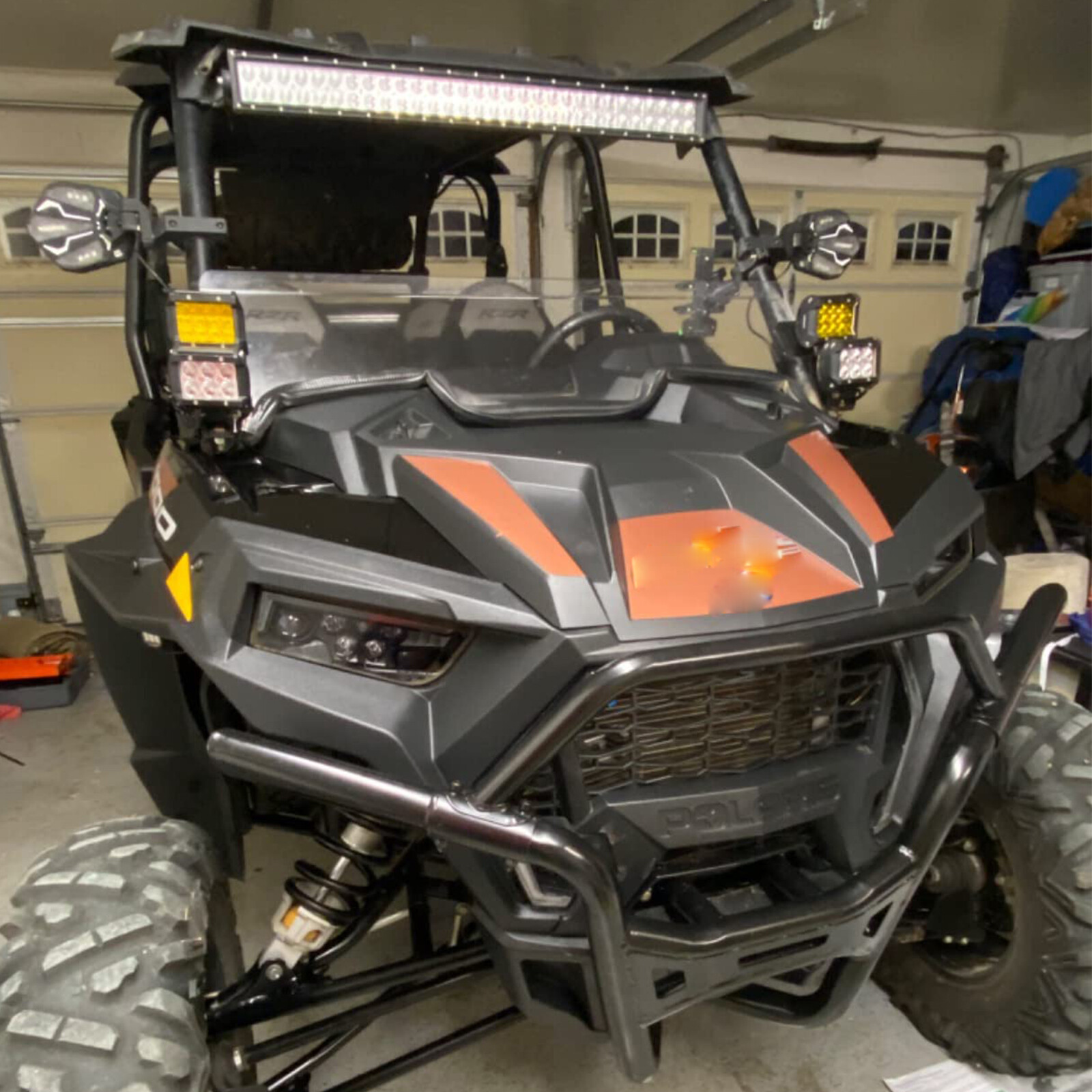 Heavy Duty Front Bumper Guard For 2019-2023 Polaris RZR XP 1000 / XP 4 Turbo