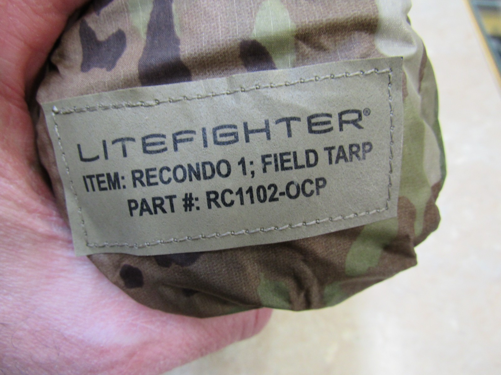 Litefighter Recon 1 Jungle Hammock & Waterproof Tarp OCP New Complete System