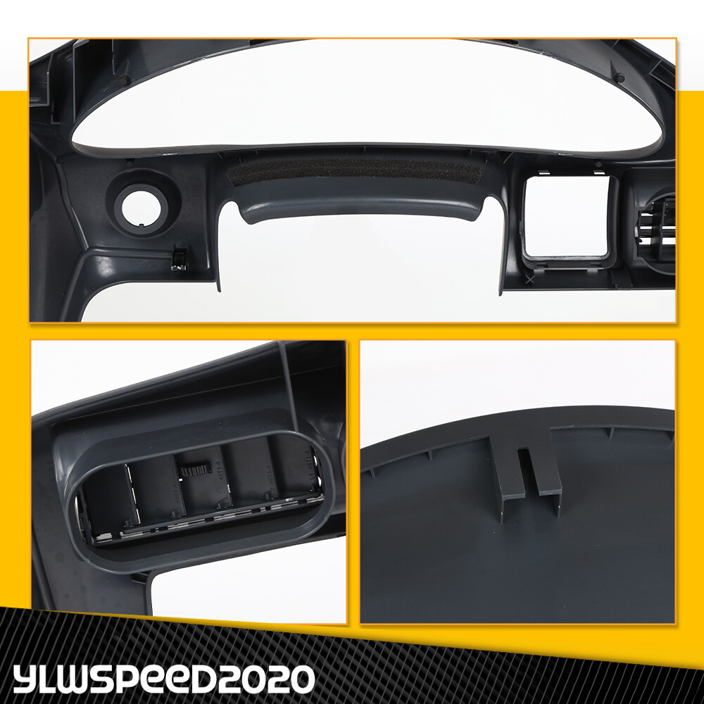 New Fits 2000-05 Chevrolet Cavalier Dash Panel Speedometer Trim Bezel #22698064