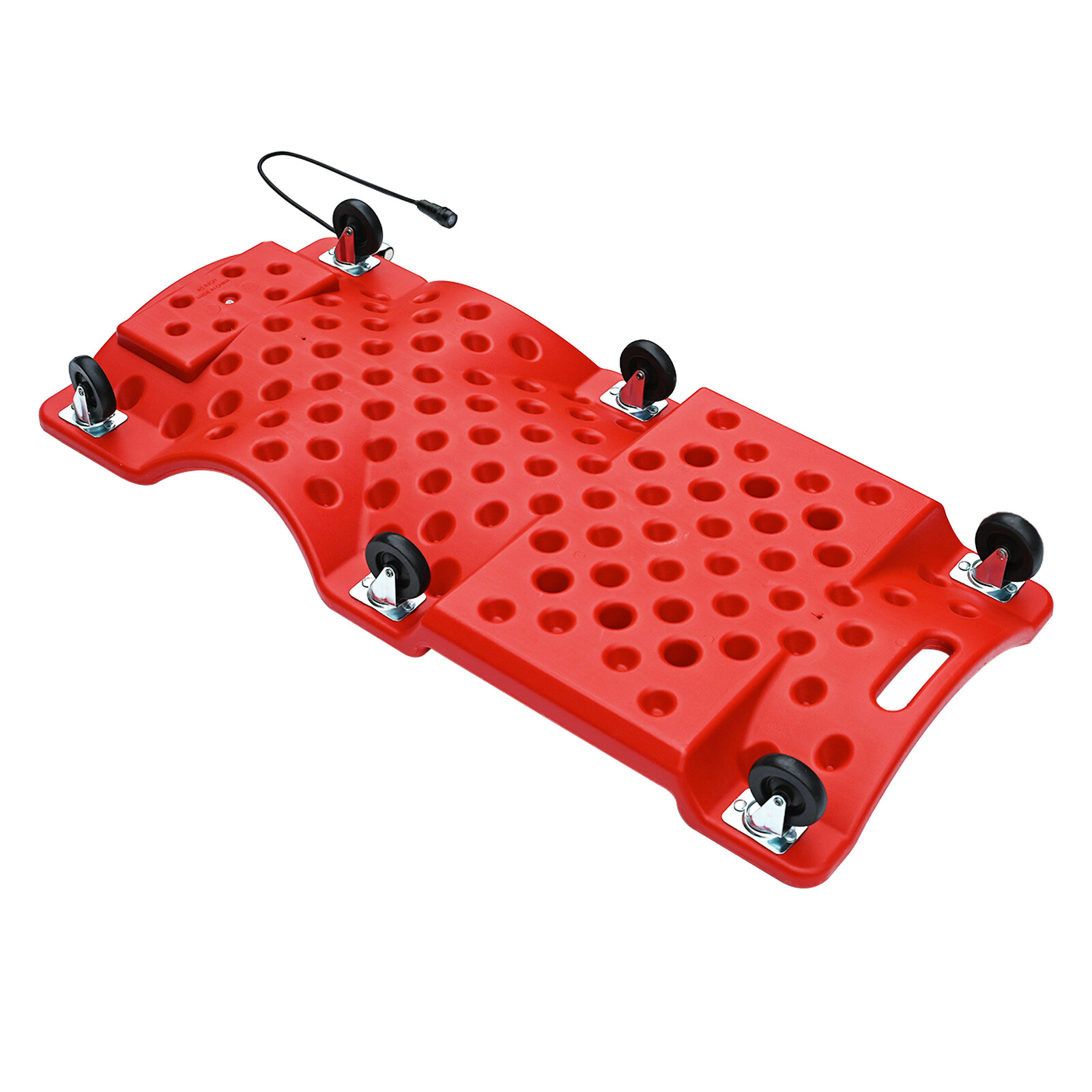 40" Low Profile Mechanic Creeper LED Light Auto Repair Automotive Rolling Garage