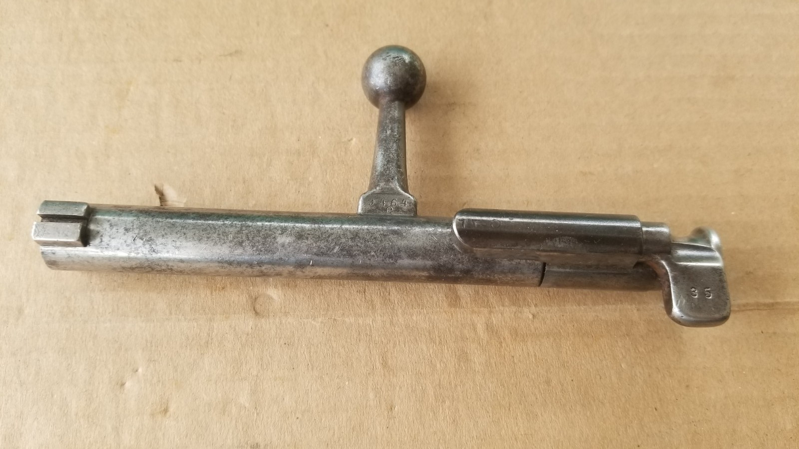 GEW 88  Commission BOLT Assembly NO Bolt Head  WW1 German 1888 GEWEHR