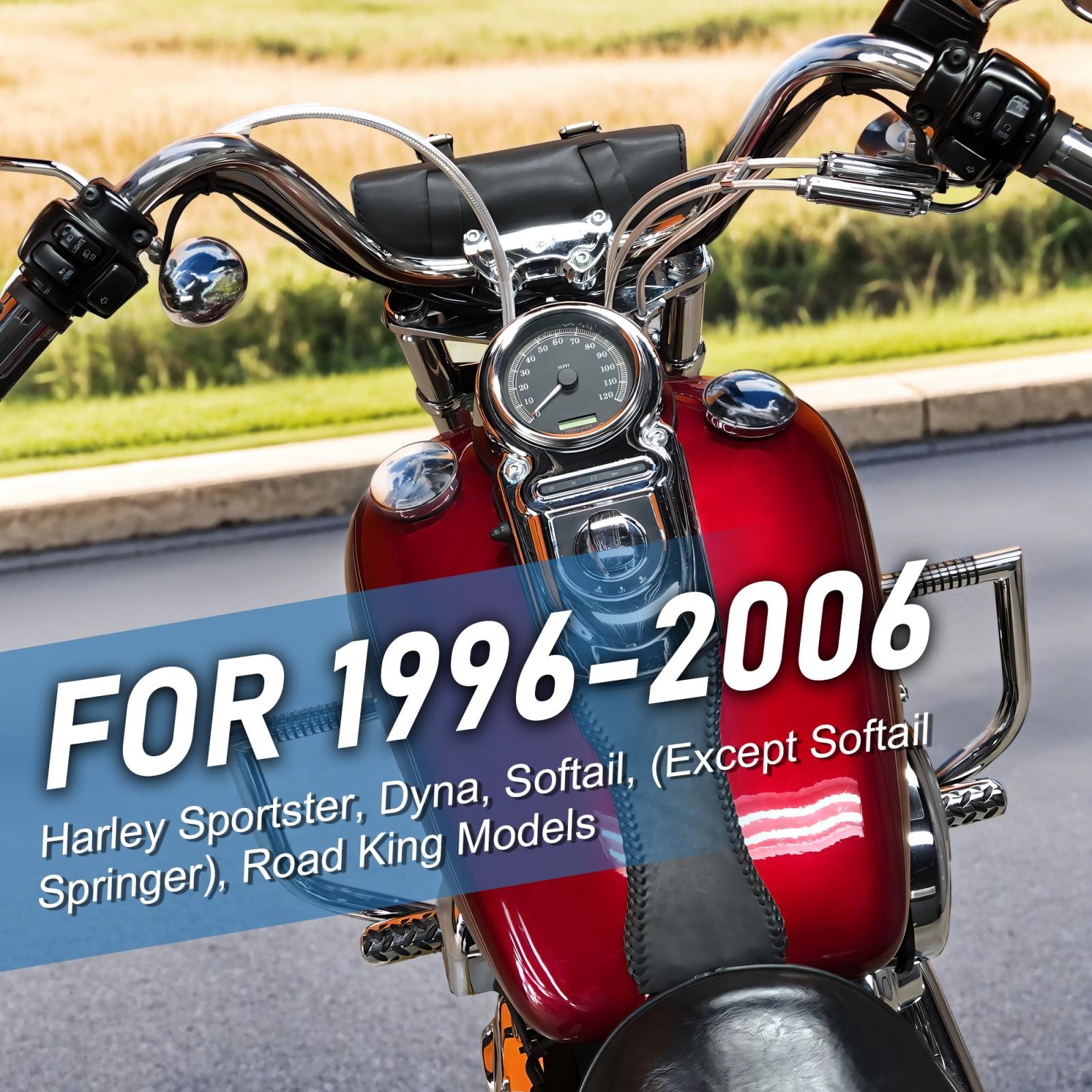 Handlebar Switch Control with Wiring Harness for Harley 1996-2006 Dyna Softail