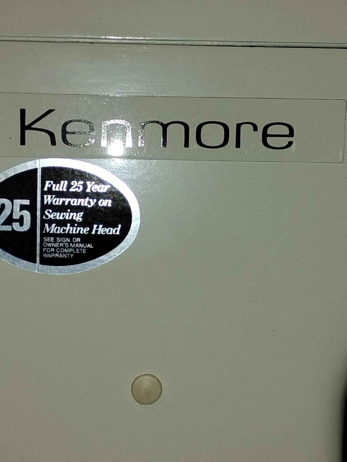 Vintage Sears/ Kenmore 158.1345 Sewing Machine