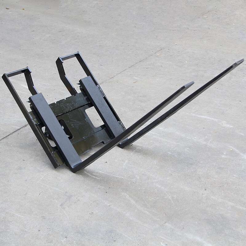 Free Shipping 40" Skid Steer Pallet Fork Quick Connect for Skid Steer Loaders