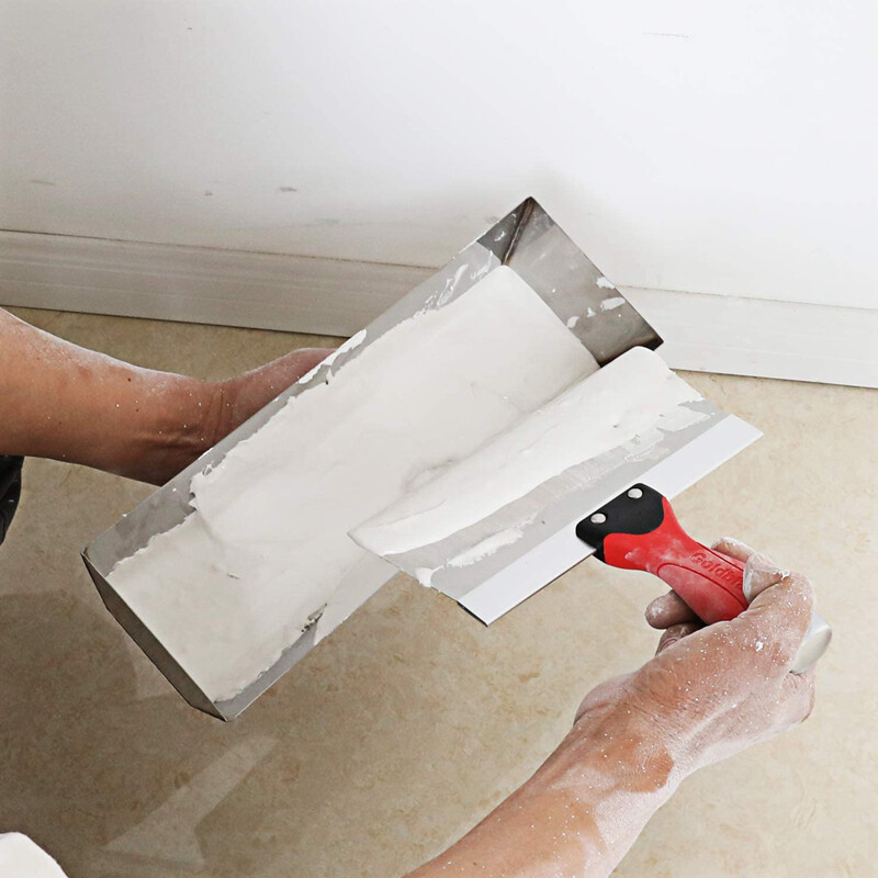 Goldblatt Drywall Hand Tool Kit Joint Knife Taping Knife Paniter Scraper Mud Pan