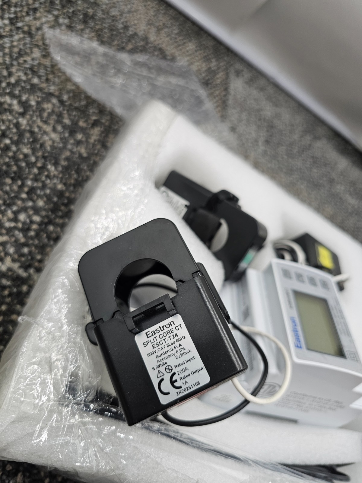 Eastron SDM630MCT Energy Meter, 100-277V 3200imp/kWh 50/60Hz