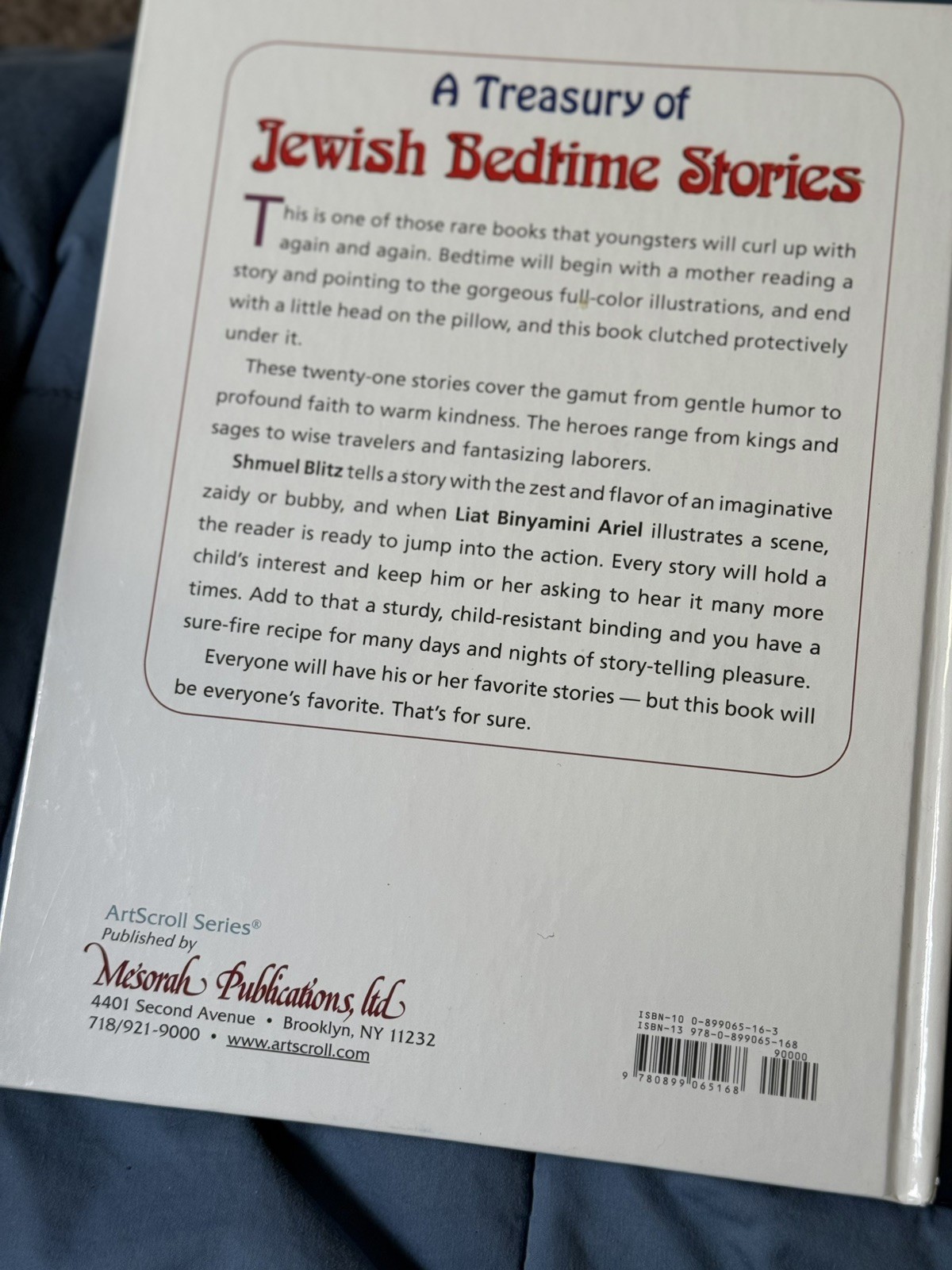 Artscroll 2 Book Set A Treasury Of jewish And Sephardic Bedtime Stories