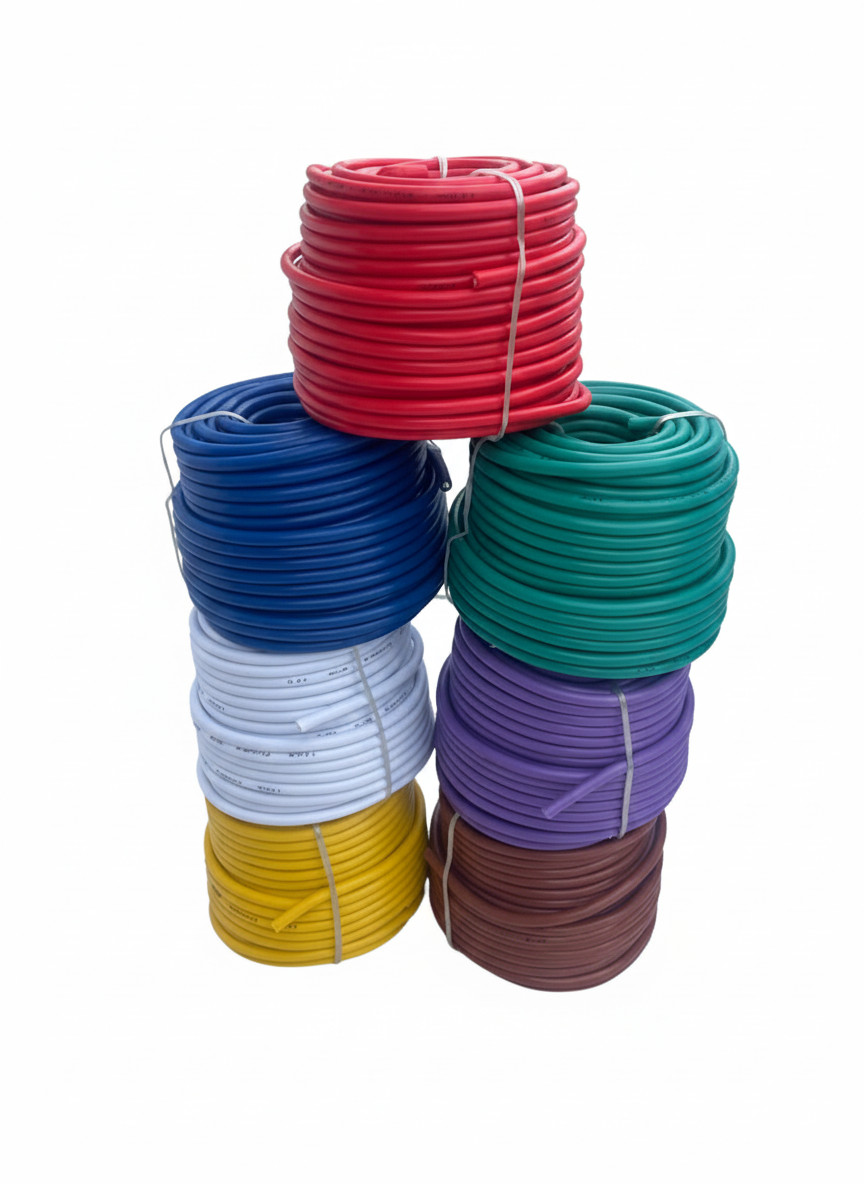 14 Gauge 7 Color Pack in 50 ft Roll (350 Feet Total) Copper Clad Aluminum CCA