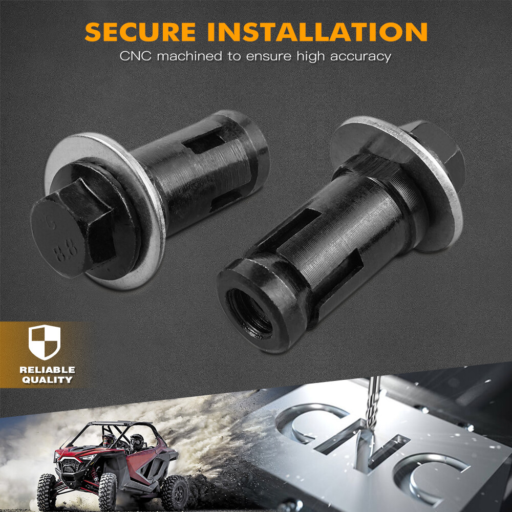 Rock Slider Mounting Hardware Bolts Kit For Polaris RZR XP Turbo 2015-2020 2021