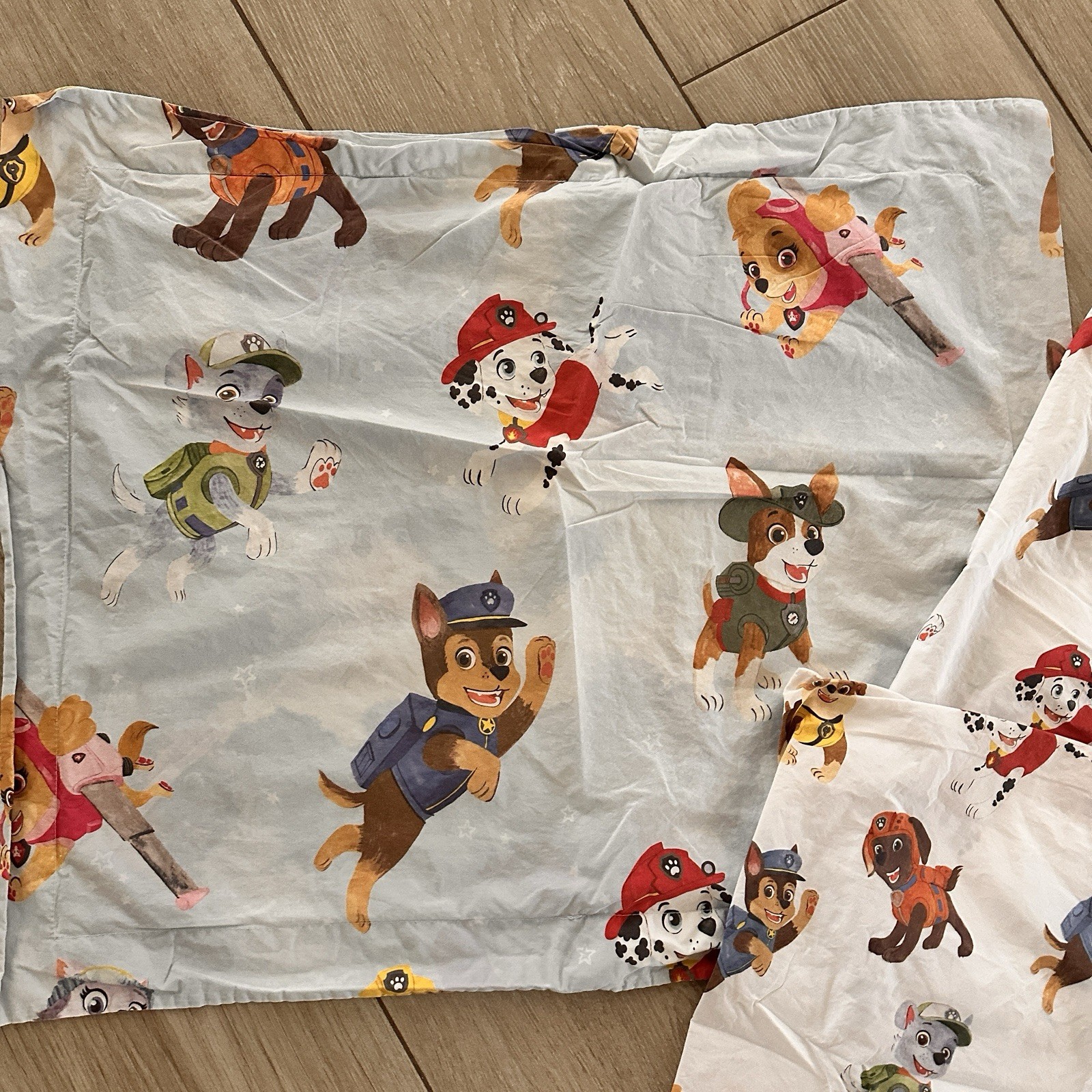 Lot 3 Pottery Barn Kids' Paw Patrol Organic Cotton Pillow cases / Sham