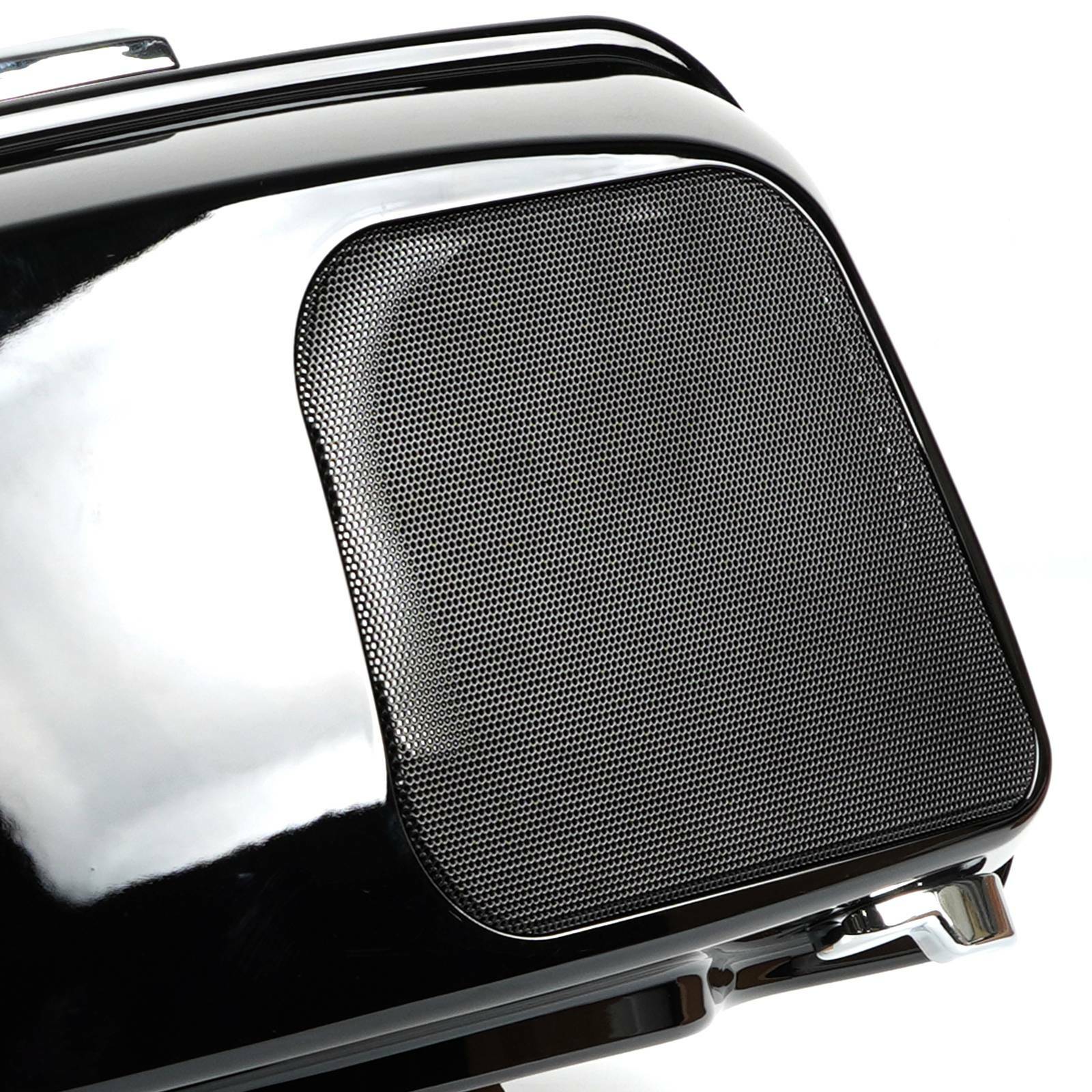 5" Stretched Extended Hard Saddlebags w/ 6x9" Speaker Lid For Harley Touring 14+