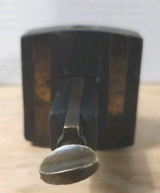 Antique MARPLES & SONS SHEFFIELD ROSEWOOD/BRASS MORTISE GAUGE- Hand Tool-Marking