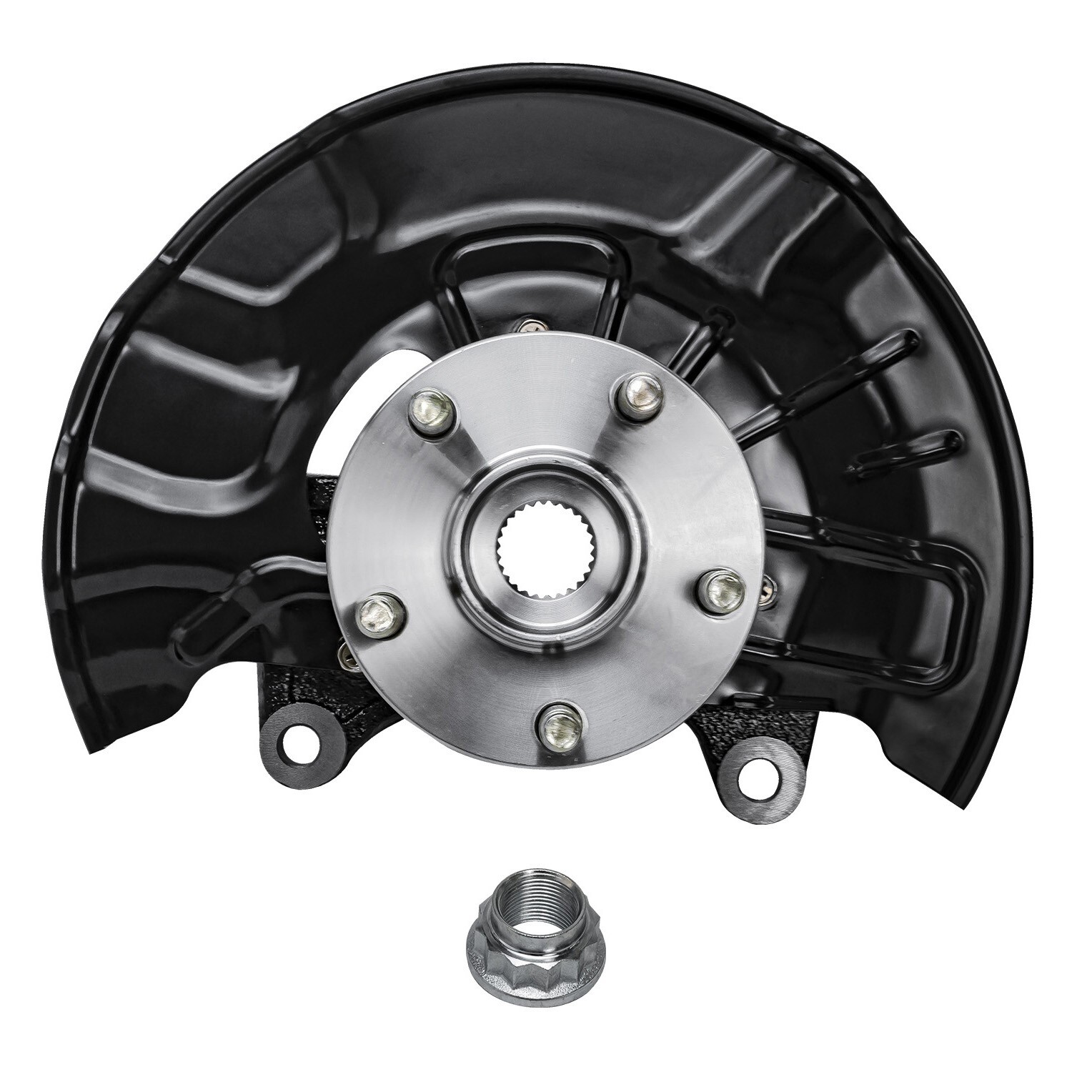 Front Right Knuckle & Wheel Hub Bearing for 2014 2015-2018 Toyota Corolla Matrix