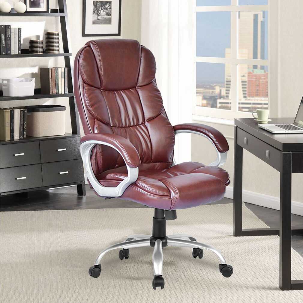 Office Chair Computer High Back Adjustable Ergonomic Desk Chair Executive Swivel