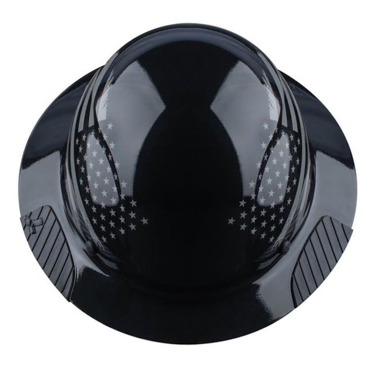 Lift Safety DAX Patriot Full Brim Hard Hat Gloss ANSI Type 1 Class G