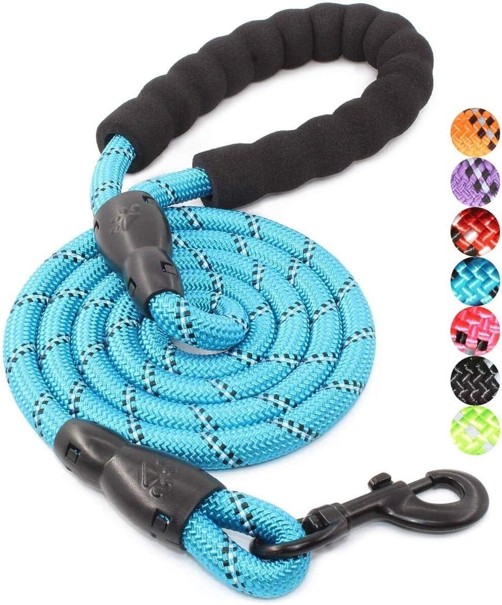 Pet Heavy Duty Rope Dog Leash with Padded Handle