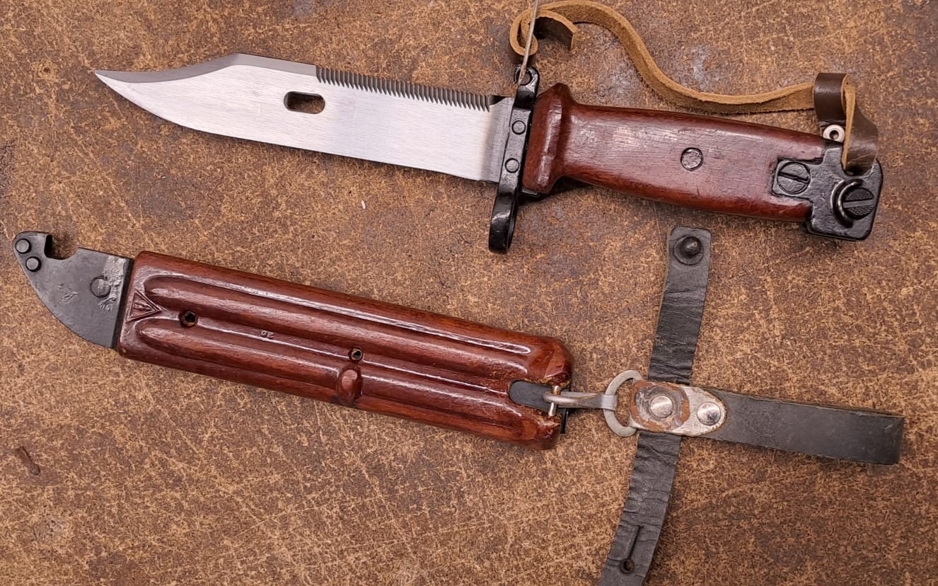 Soviet army 6h4 fixed blade knife. Izhevsk made one. Refurbished.