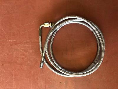 New '90-'05 Mazda Miata Full length SS clutch line (master to slave)