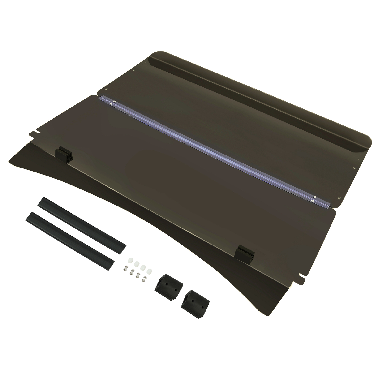 For EZGO TXT 2014-UP Golf Cart Fold Down Folding Tinted Windshield Windscreen