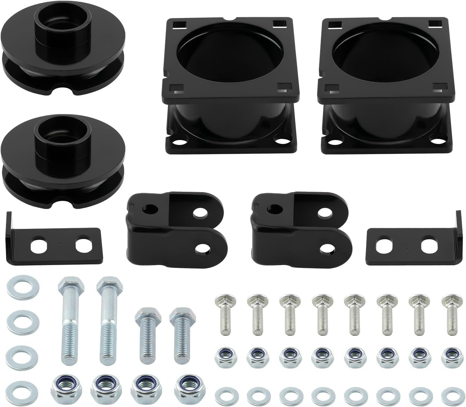 2.5in Front 1.25in Rear Lift Kit for Ford Explorer 2WD 4WD 2011-2019 Black
