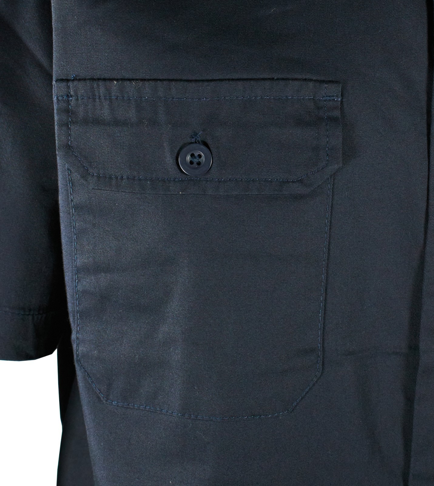 DieHard Men's Work Twill Short Sleeve Shirt Black Navy Grey