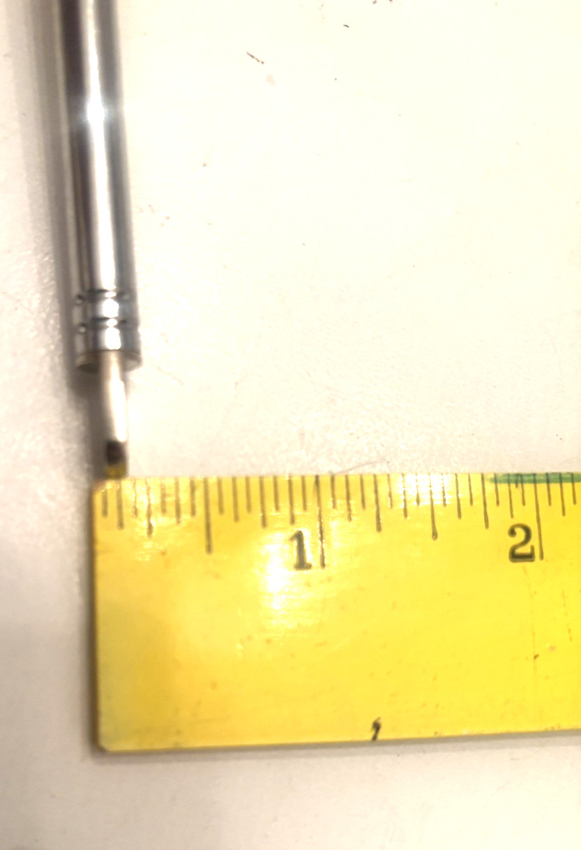 VTG TELESCOPIC BOOM BOX PORTABLE AM/FM RADIO TV REPLACEMENT ROD ANTENNA 38" NOS