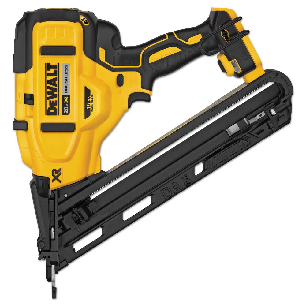 DEWALT 20V MAX XR 15GA Finish Nailer (Tool Only) DCN650BR Certified Refurbished