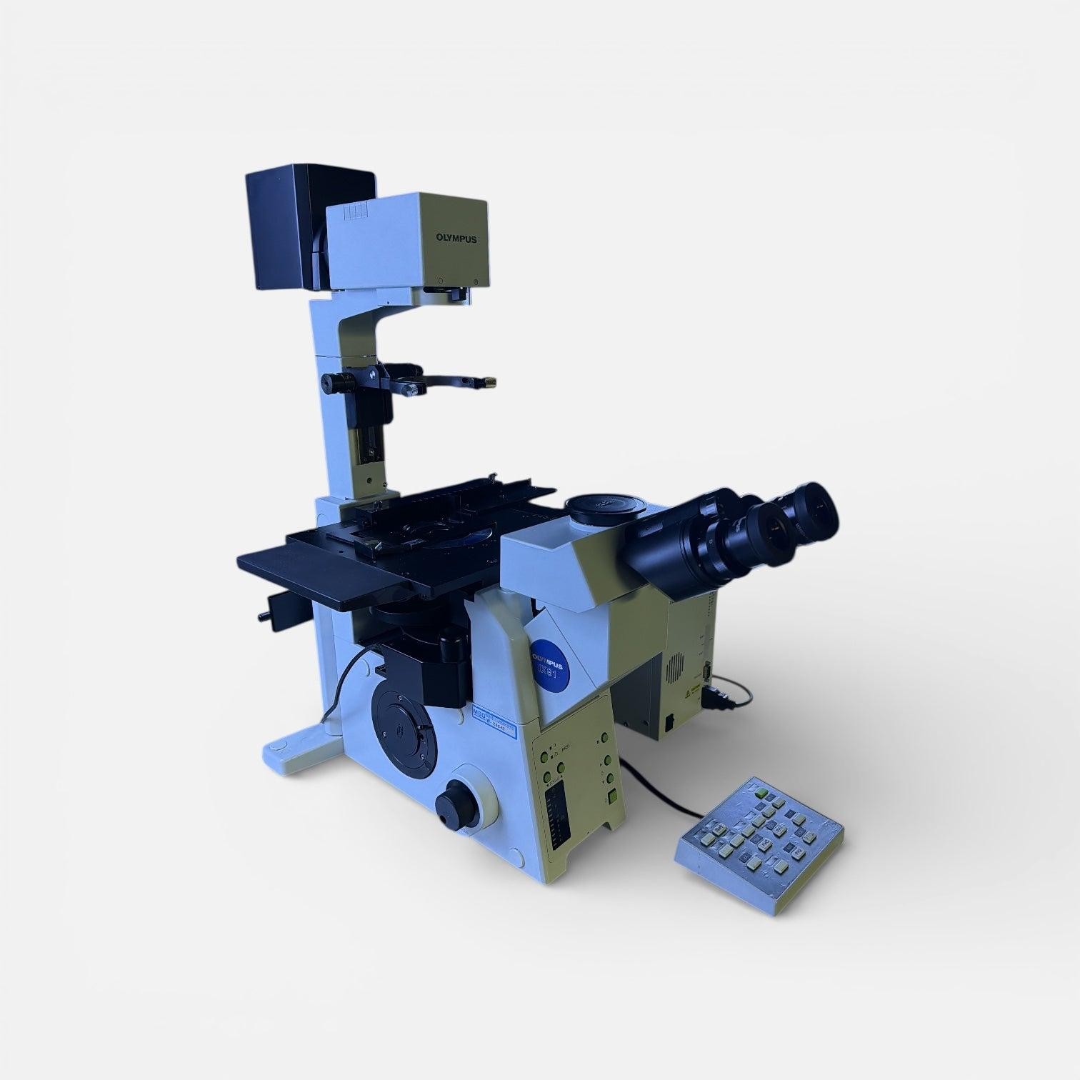 Olympus IX81F-2 Inverted Motorized Microscope w/ IX2-UCB-2 Controller