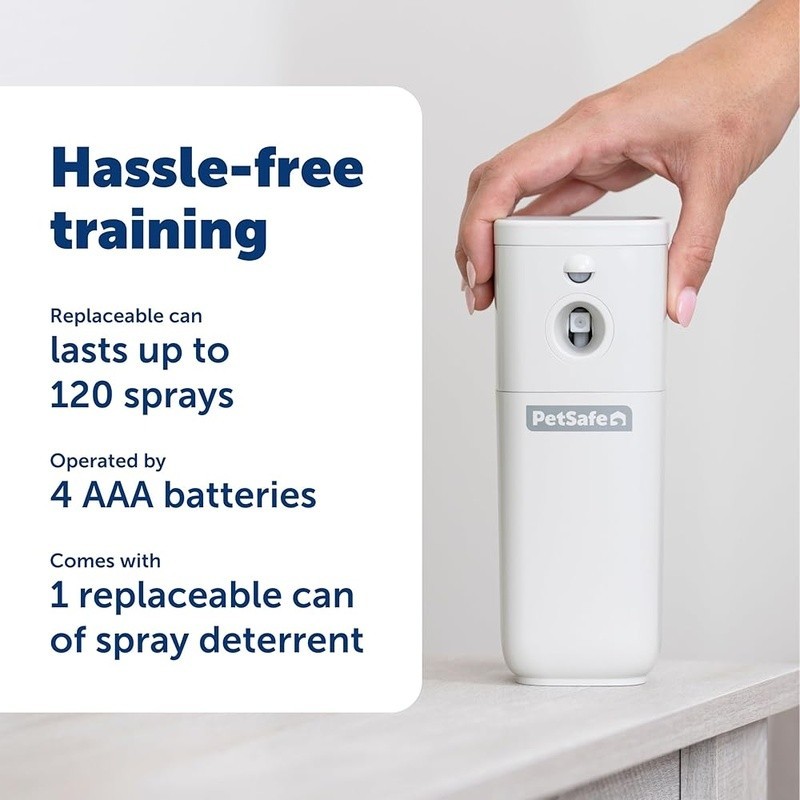 Automatic Spray Pet Deterrent Motion Sensor Trainer Hands-Free Safe Correction