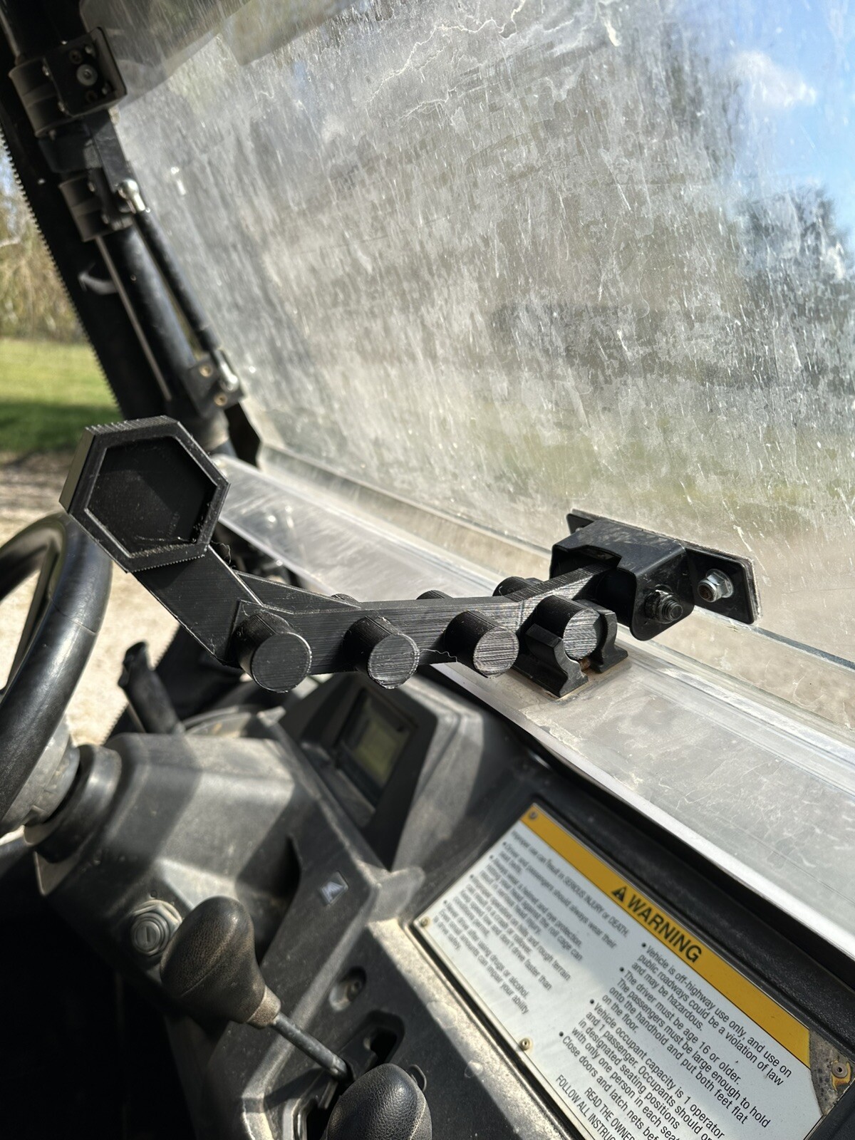 Extension Handle For The Super ATV Flip Up Windshield Honda,Polaris,Can-Am