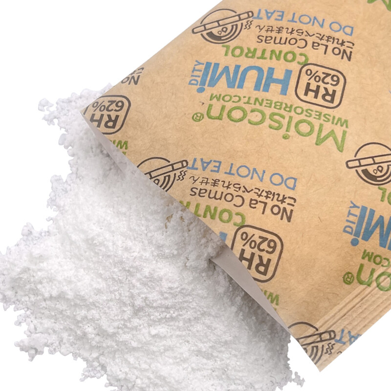 62% RH 8 Gram 2-Way Humidity Control Packs for Storing 1 oz Individually Wrapped