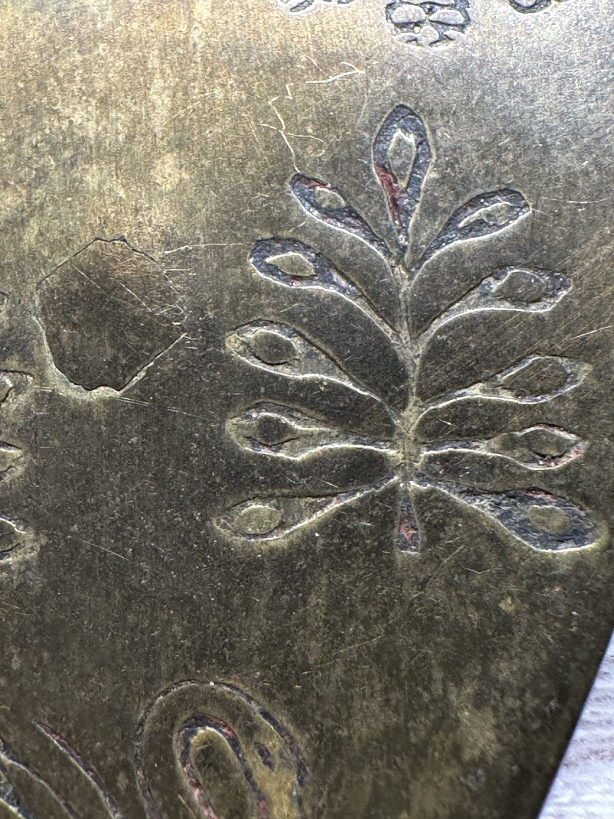 ANTIQUE 2" METAL HEART CLAVOS DECORATIVE NAIL - SWAN ROSE SHAMROCK THISTLE H367